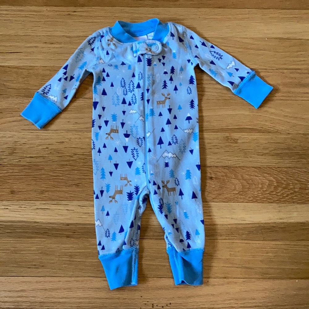 Hanna Andersson organic cotton newborn jammies LIKE NEW